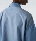 JW Anderson Logo embroidered oversized polo shirt