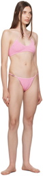Bond-Eye Pink Larisa Bikini Bottoms