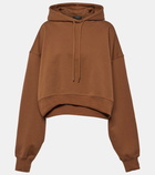 Wardrobe.NYC Oversized cotton jersey hoodie