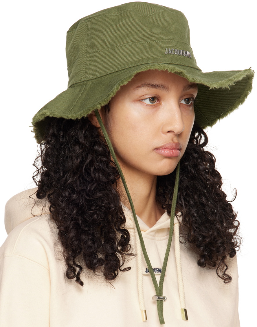 Jacquemus Green Les Classiques 'Le bob Artichaut' Hat Jacquemus