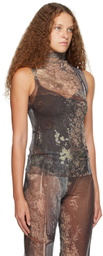 ELLISS Gray Rock Pool Tank Top