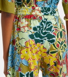 Alémais Solstice cotton-blend wide-leg pants