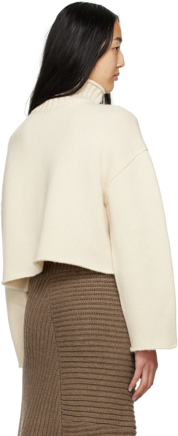 Missing You Already Off-White Raglan Turtleneck