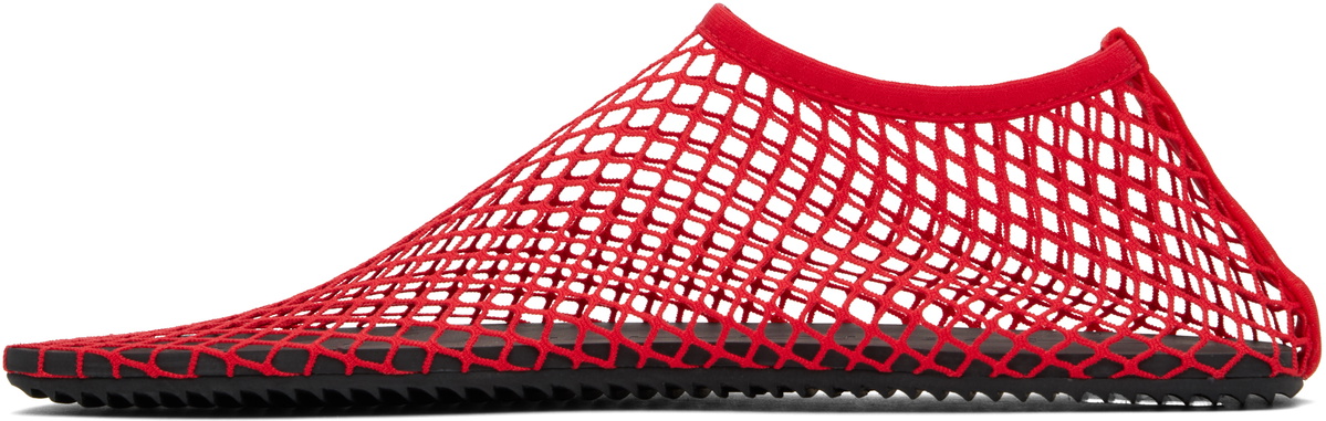 Christopher Esber Red Mesh Water Flats