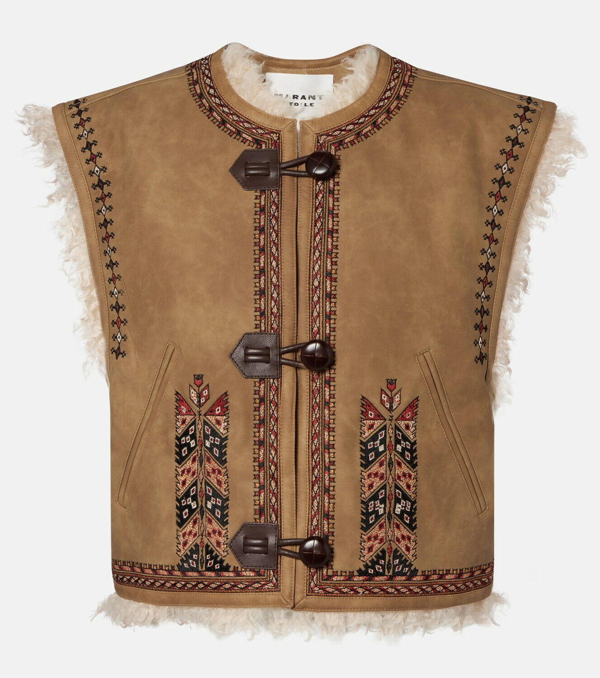 Marant Etoile Clemencia embroidered vest