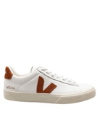 Veja Campo Chromefree In Leather Color White/camel