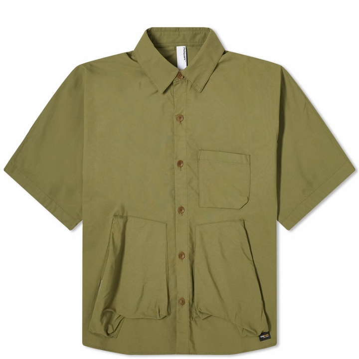 Photo: Poliquant Men's Cordura® Specs Short Sleeve Shirt in Olive