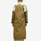 66° North Women's x GANNI Kria Long Coat in Marine Olive