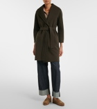 'S Max Mara Virgin wool wrap coat