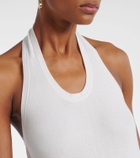 Extreme Cashmere N°409 Jerry cotton and cashmere tank top
