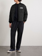 Neighborhood - Reversible Padded Shell Jacket - Black