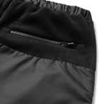 Flagstuff - Tapered Fleece and Shell Sweatpants - Men - Black