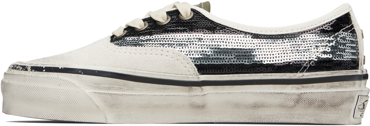 Vans Off-White & Black Premium Authentic Sneakers