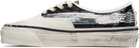 Vans Off-White & Black Premium Authentic Sneakers
