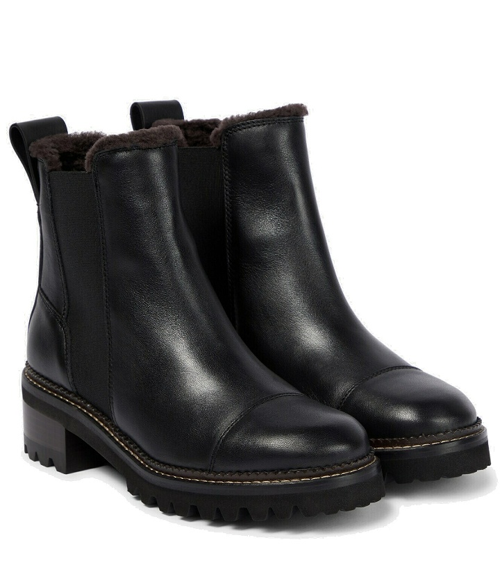 Photo: See By Chloé Mallory leather Chelsea boots