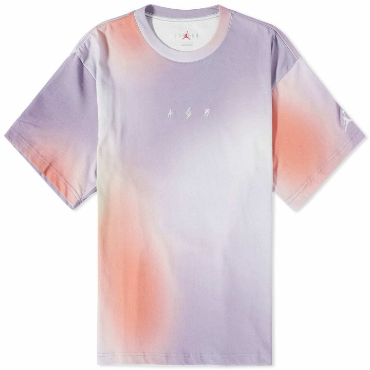 Photo: Air Jordan Men's x J Balvin T-Shirt in Pink Glaze