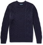 Polo Ralph Lauren - Cable-Knit Cotton Sweater - Blue