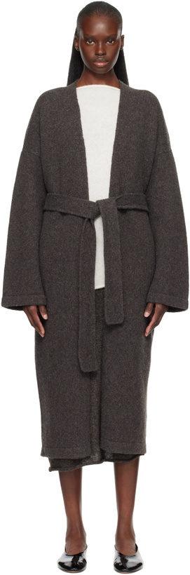 Photo: Lauren Manoogian Gray Long Open Cardigan