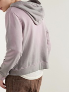 Acne Studios - Faro Printed Heat-Reactive Cotton-Jersey Hoodie - Gray