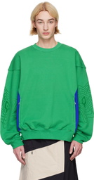 Asics Green Kiko Kostadinov Edition Bixance Sweatshirt