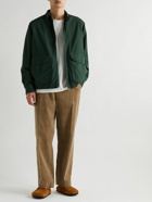 Beams Plus - Garment-Dyed Cotton Blouson Jacket - Green