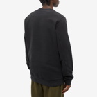 Stone Island Men's Garment Dyed Crew Sweat in Black