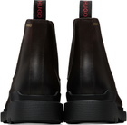 Hugo Brown Leather Chelsea Boots