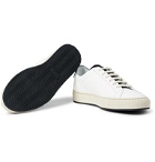 Common Projects - Achilles Retro Suede-Trimmed Leather Sneakers - White