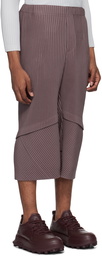 HOMME PLISSÉ ISSEY MIYAKE Brown Aerial Trousers