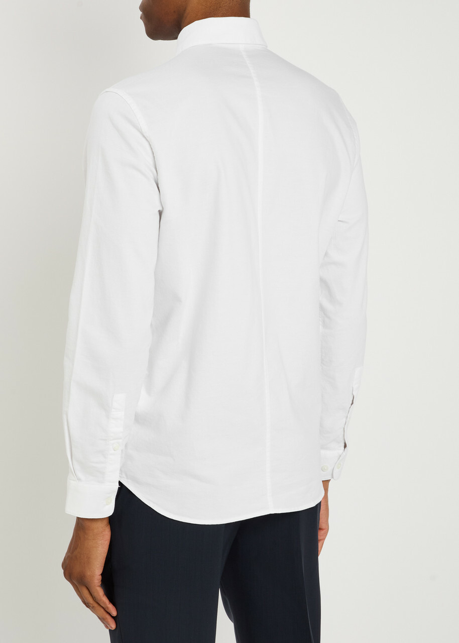 Lestrange The All Day Cotton-blend Oxford Shirt White