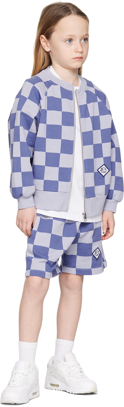 Wynken Kids Blue Tile Shorts