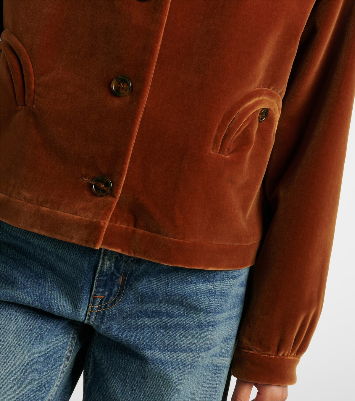 Blazé Milano Gliss cotton velvet jacket
