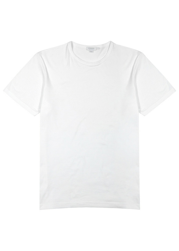 Photo: Sunspel Cotton T-shirt White