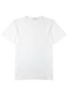 Sunspel Cotton T-shirt White