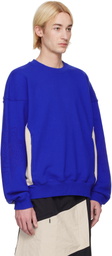 Asics Blue Kiko Kostadinov Edition Bixance Sweatshirt