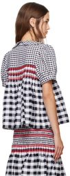 Molly Goddard Black Iwona Blouse
