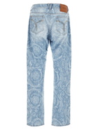 Versace All Over Logo Jeans