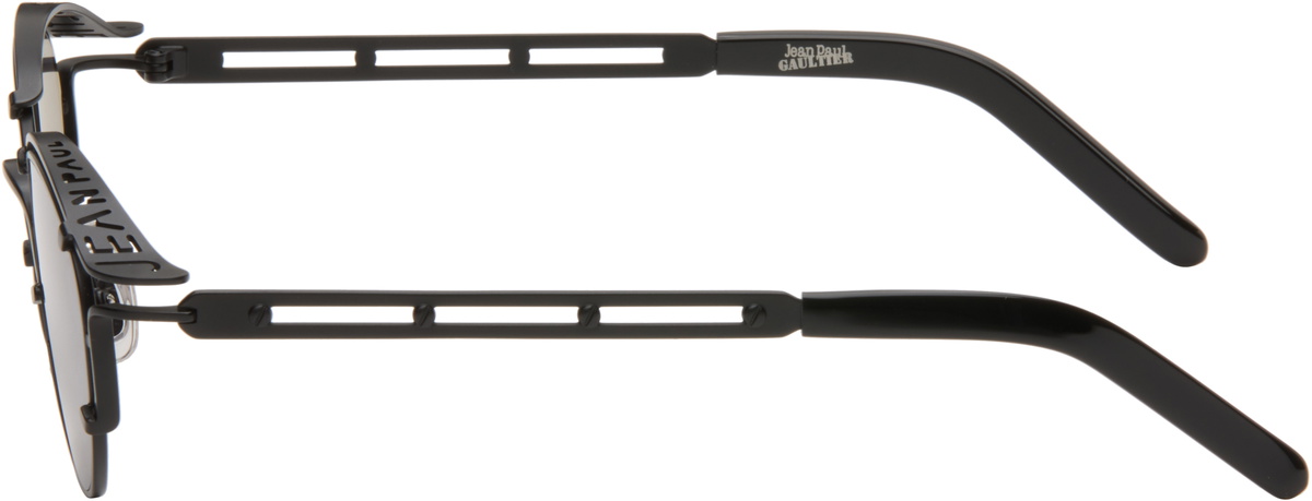 Jean Paul Gaultier Black 'The 56-5102' Sunglasses