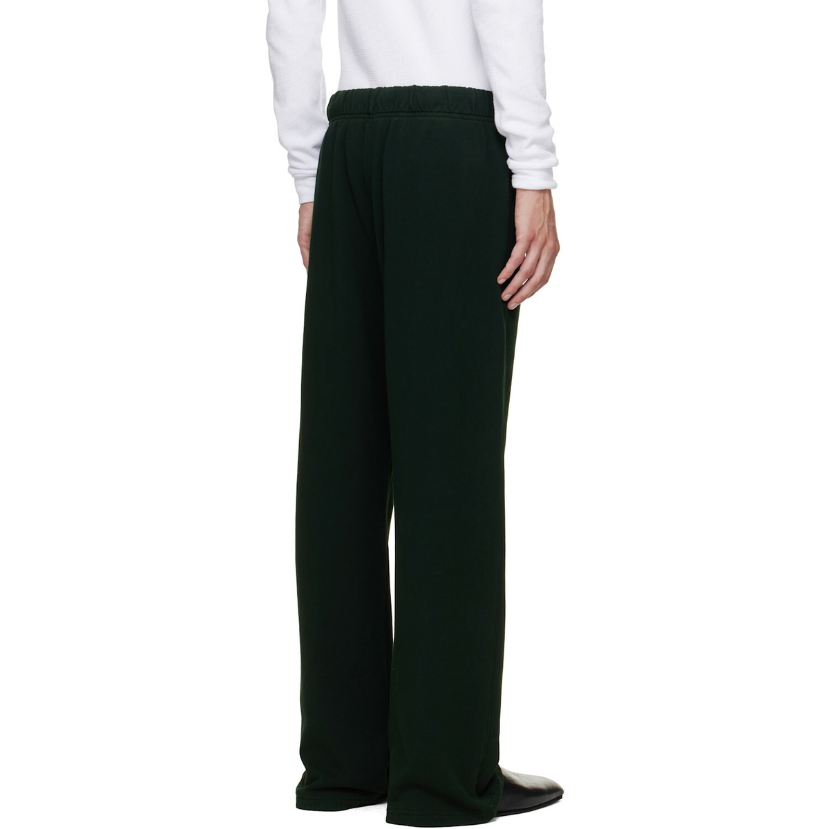 Les Tien Green French Terry Classic Sweatpants