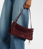 Alaïa Le Click Medium suede shoulder bag