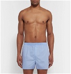 Sunspel - Cotton Boxer Shorts - Men - Light blue