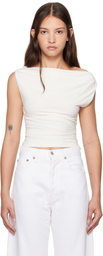 BEC + BRIDGE Off-White Odesse Boat Neck Top