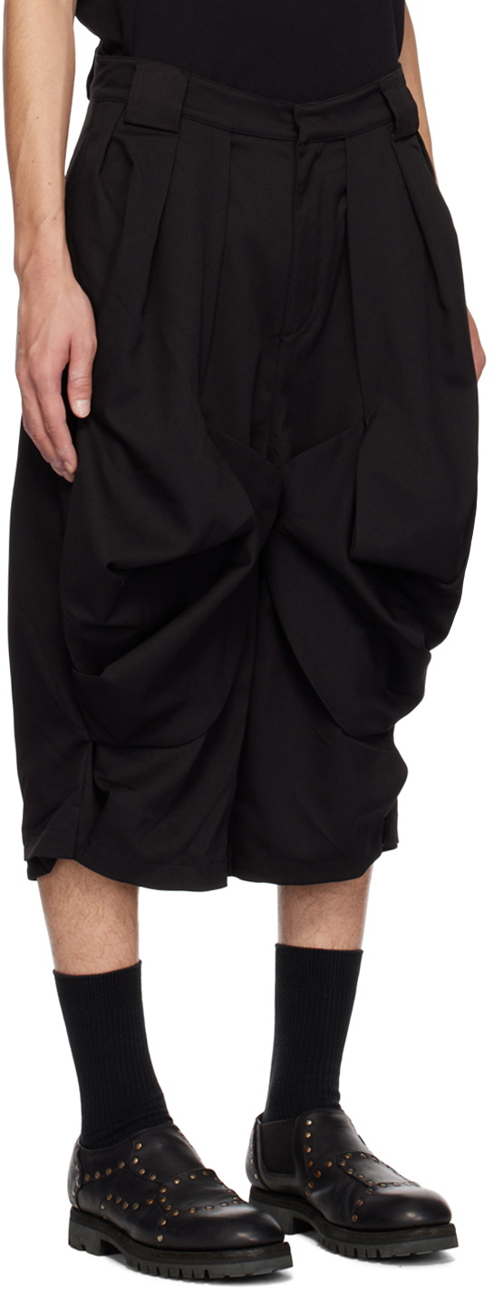 ænrmòus Black Deepi Crescent II Shorts