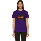 Vier Purple Box Logo T-Shirt