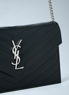 Saint Laurent Cassandre Envelop Chain Wallet