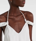 Loewe Flamenco cady minidress