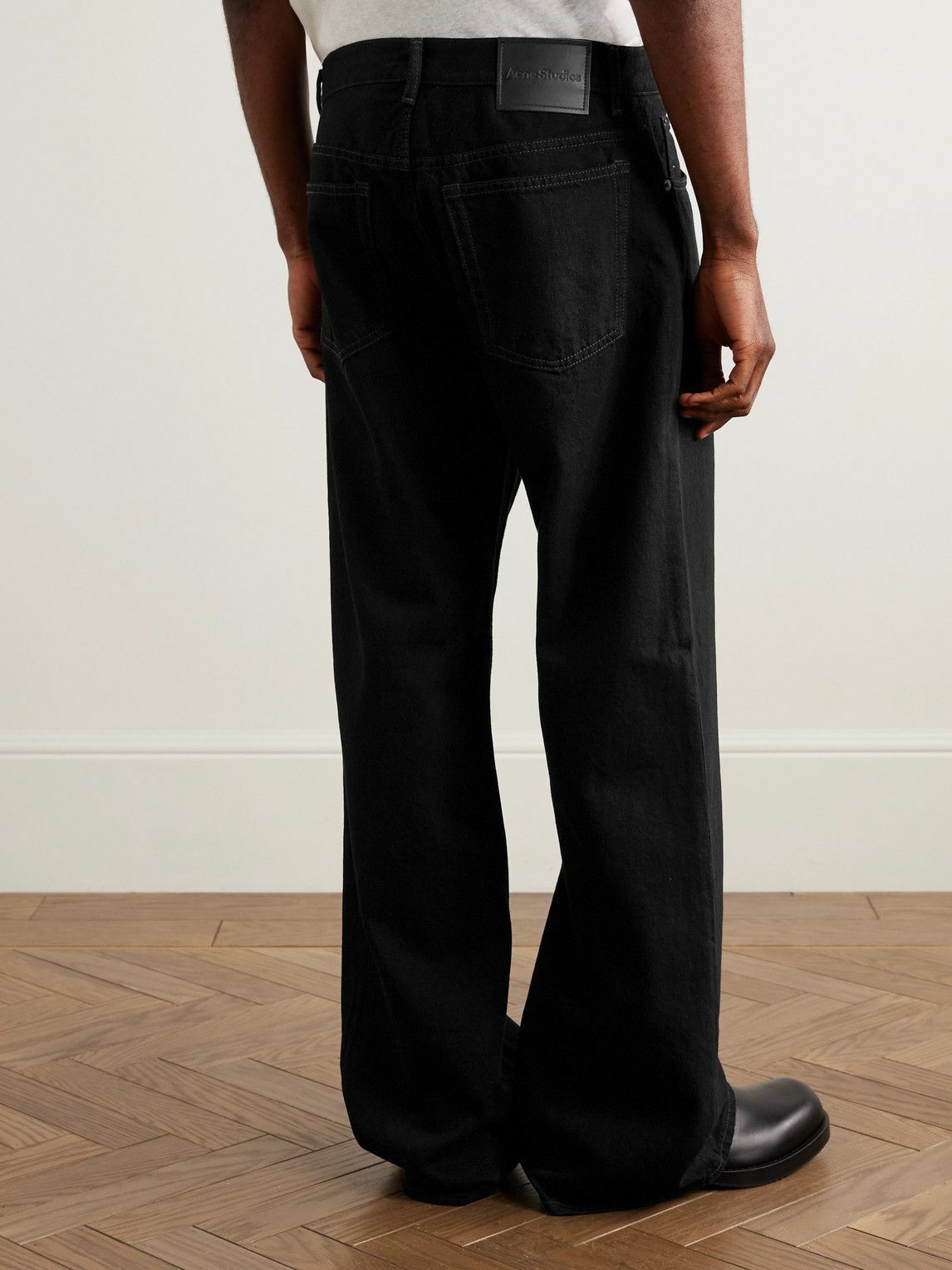 Acne Studios - 2021M Wide-Leg Jeans - Black Acne Studios