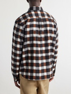 Kardo - Ronald Checked Cotton Shirt - Brown