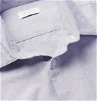 SUNSPEL - Cotton Oxford Shirt - Blue