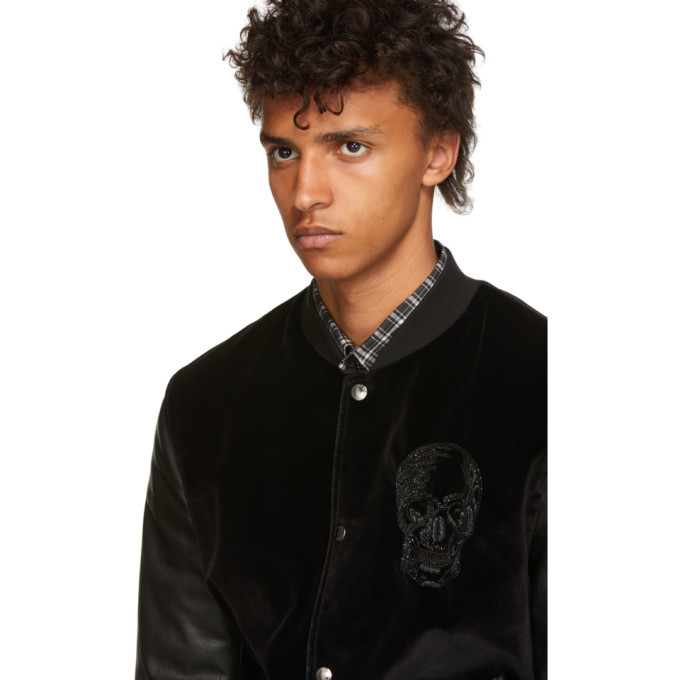 Jacquard Bomber Skull